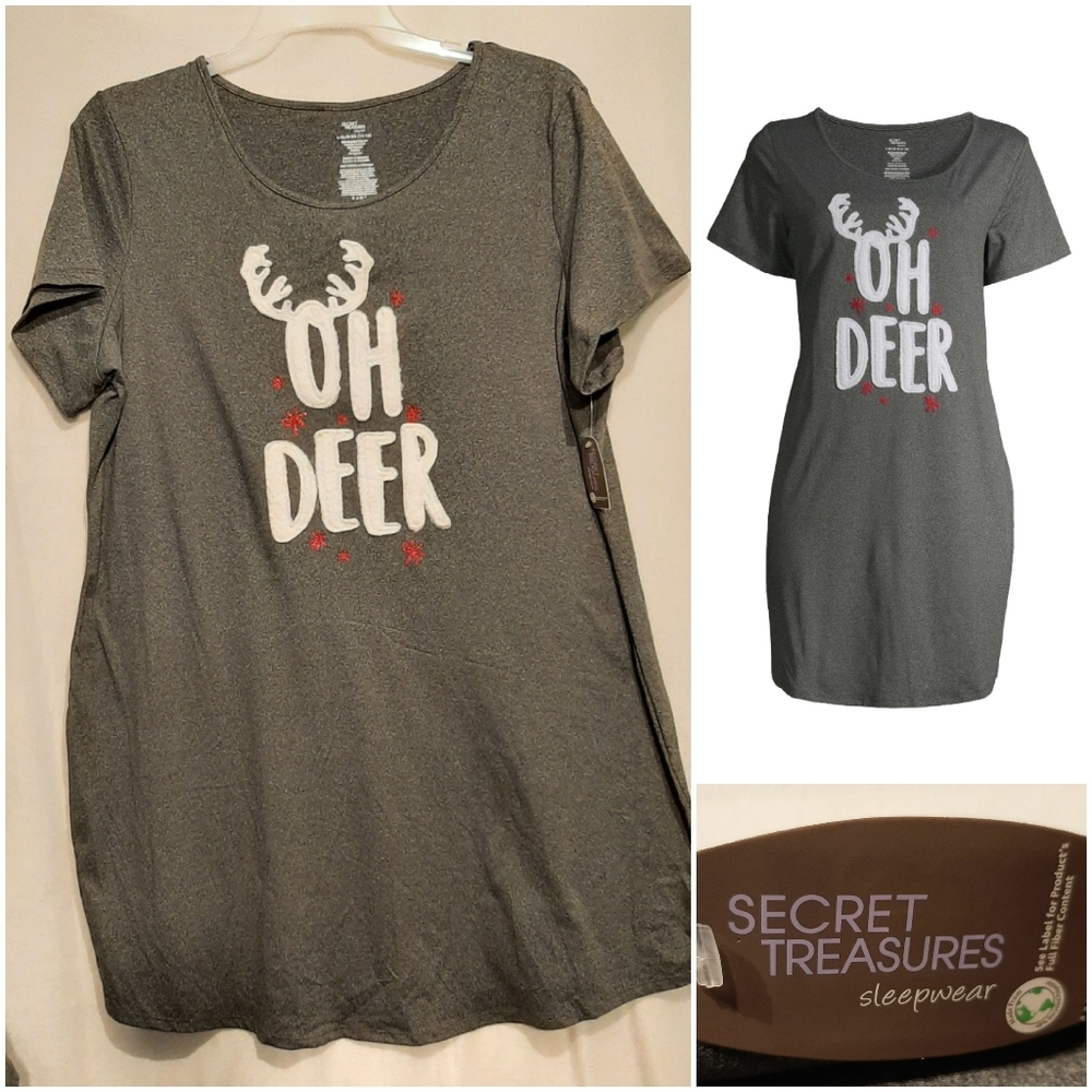 Secret Treasures Oh Deer Sleepshirt